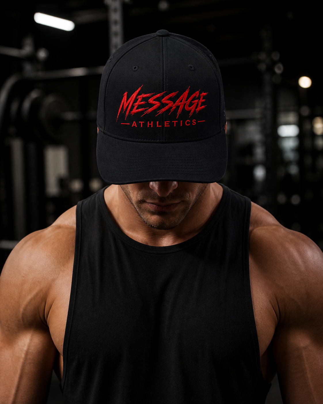 Message Athletics Performance Cap – Scarlet Edition