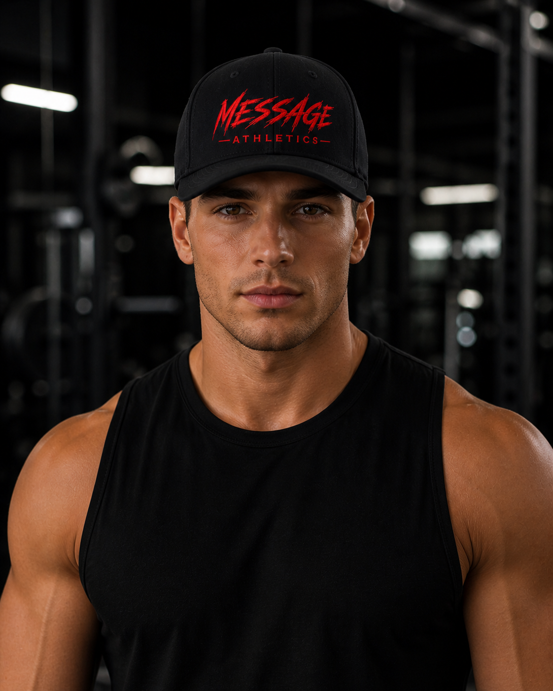 Message Athletics Performance Cap – Scarlet Edition